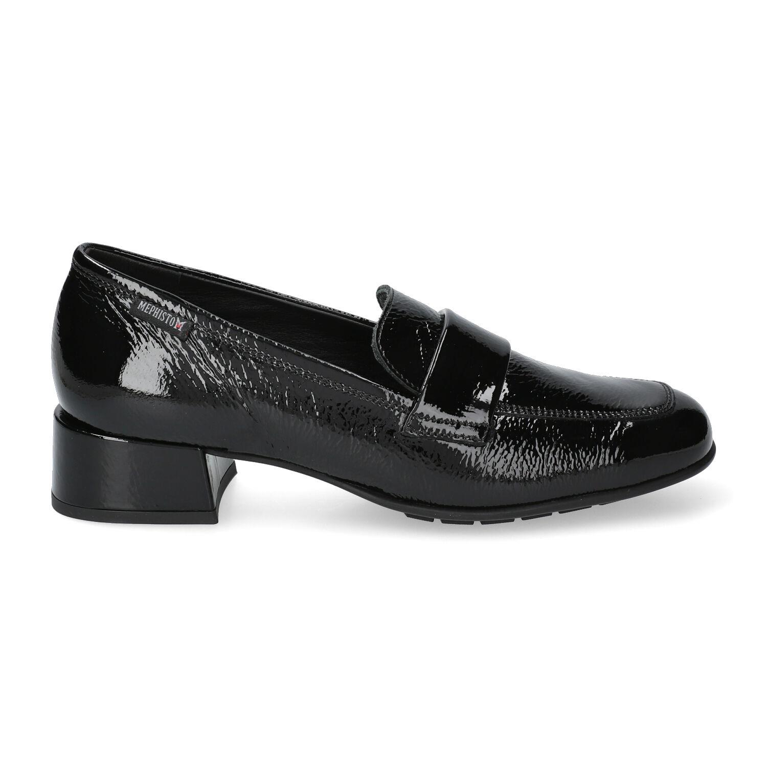 mocassins femme modèle Josephine noir - Mephisto